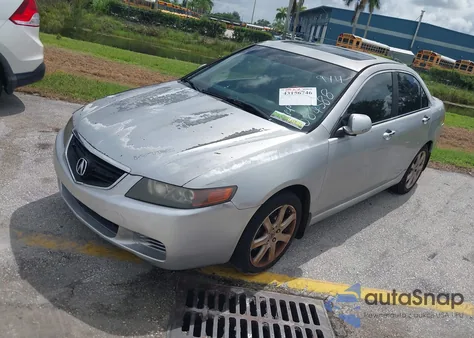 2005 Acura Tsx из США, поврежденный, VIN JH4CL96985C004588